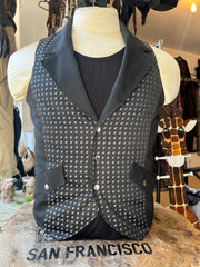 Rebelle Cotton Silk Lined Collar Vest