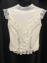 Lace Corset Zip Top