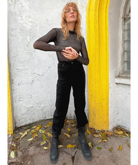 Cybernetic sheer mesh top