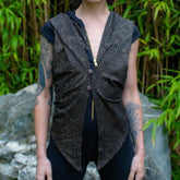 Shipibo Black & Gold Vest