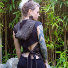 Shipibo Black & Gold Vest