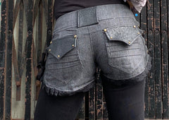 Festival, Street style Shiny Shorts