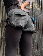 Festival, Street style Shiny Shorts