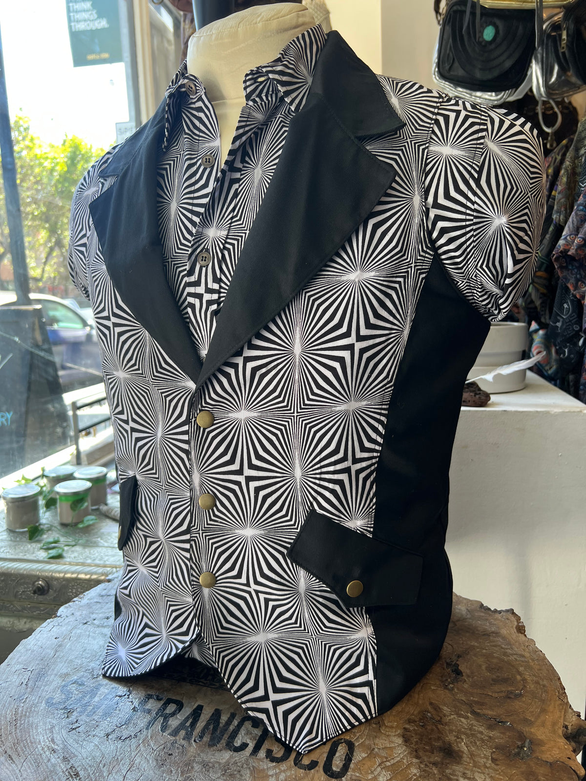 Rebelle Cotton Collar Vest