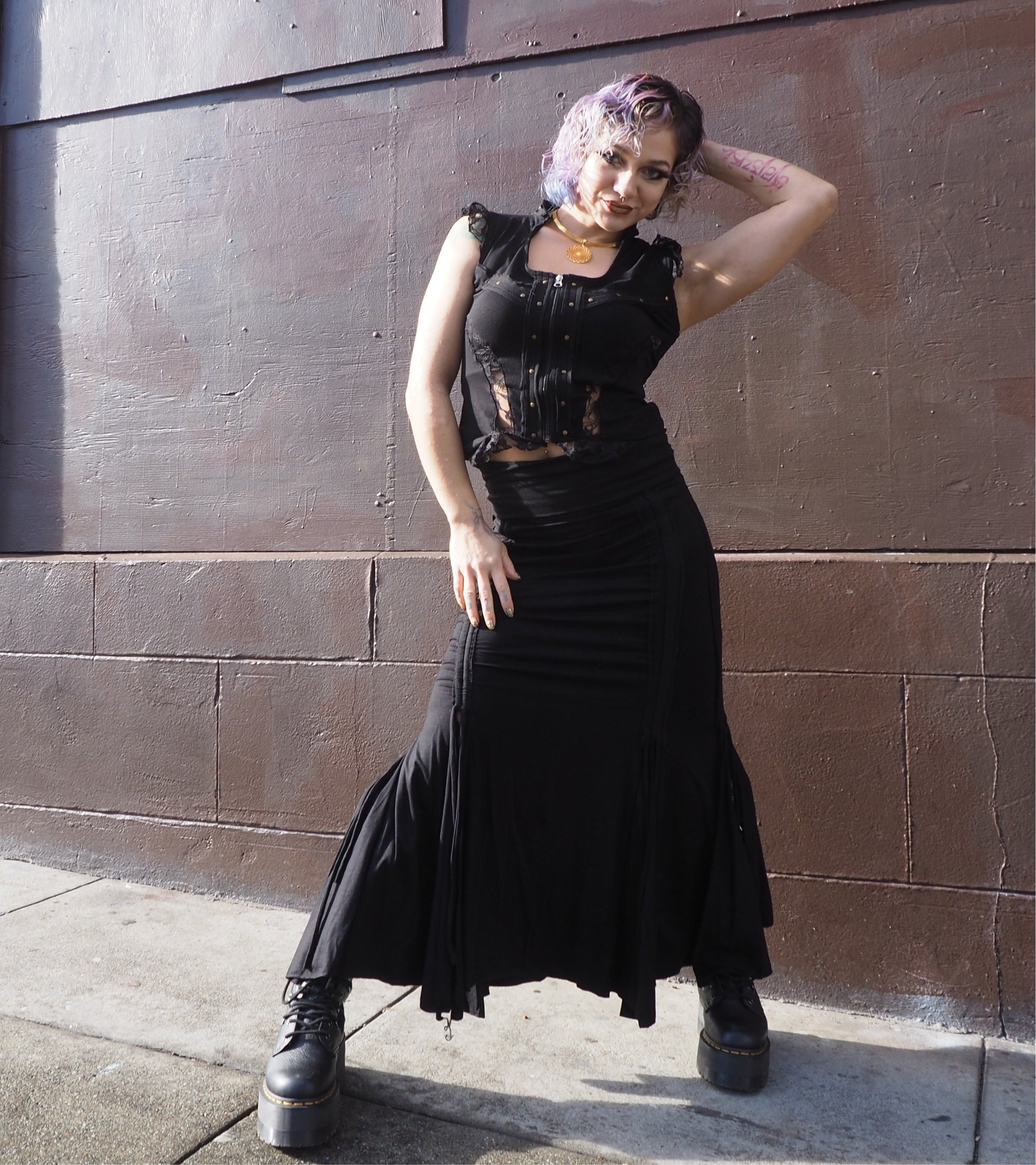 Black Basics Femme Skirt