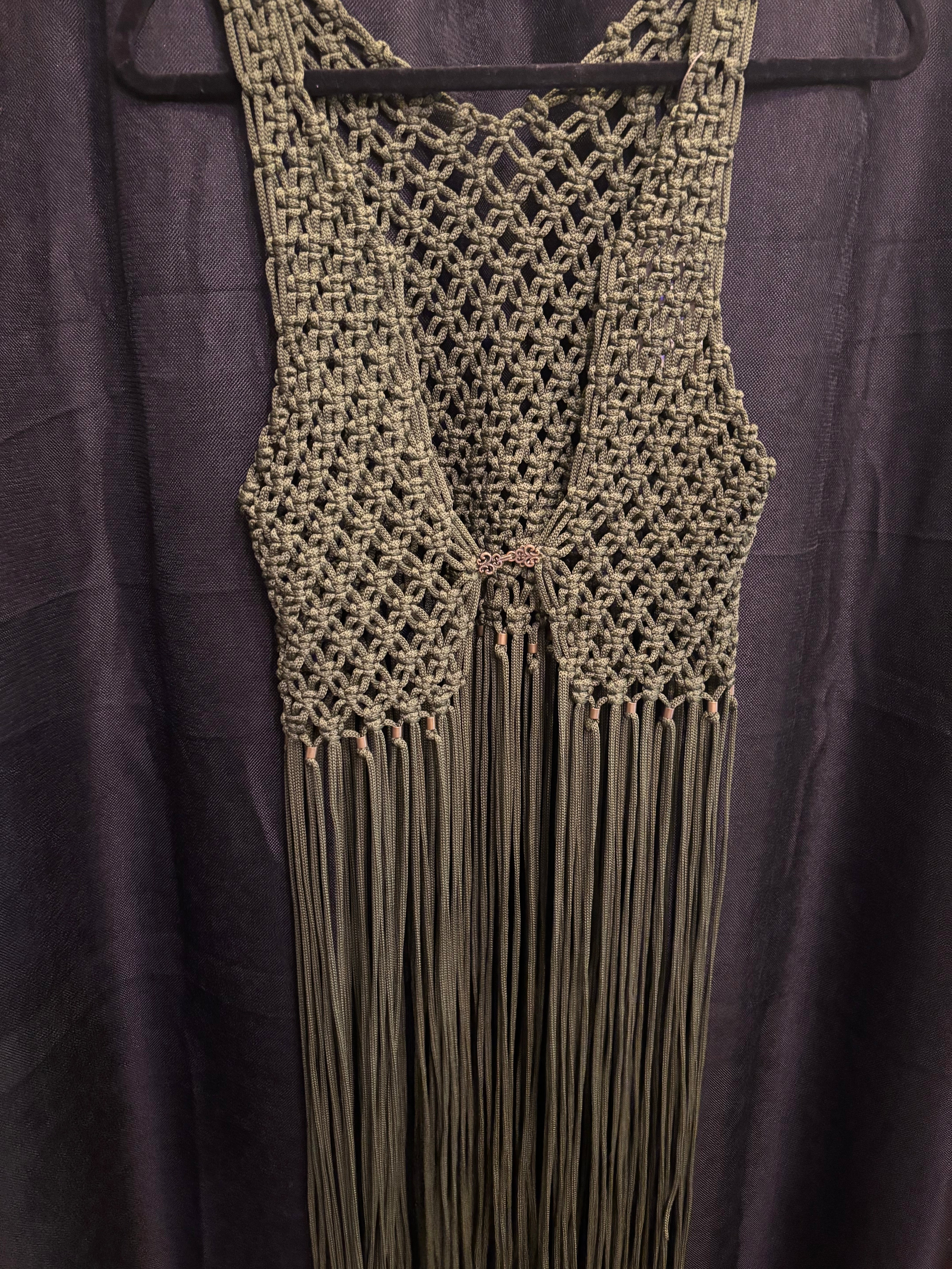 Macrame Handmade Vest