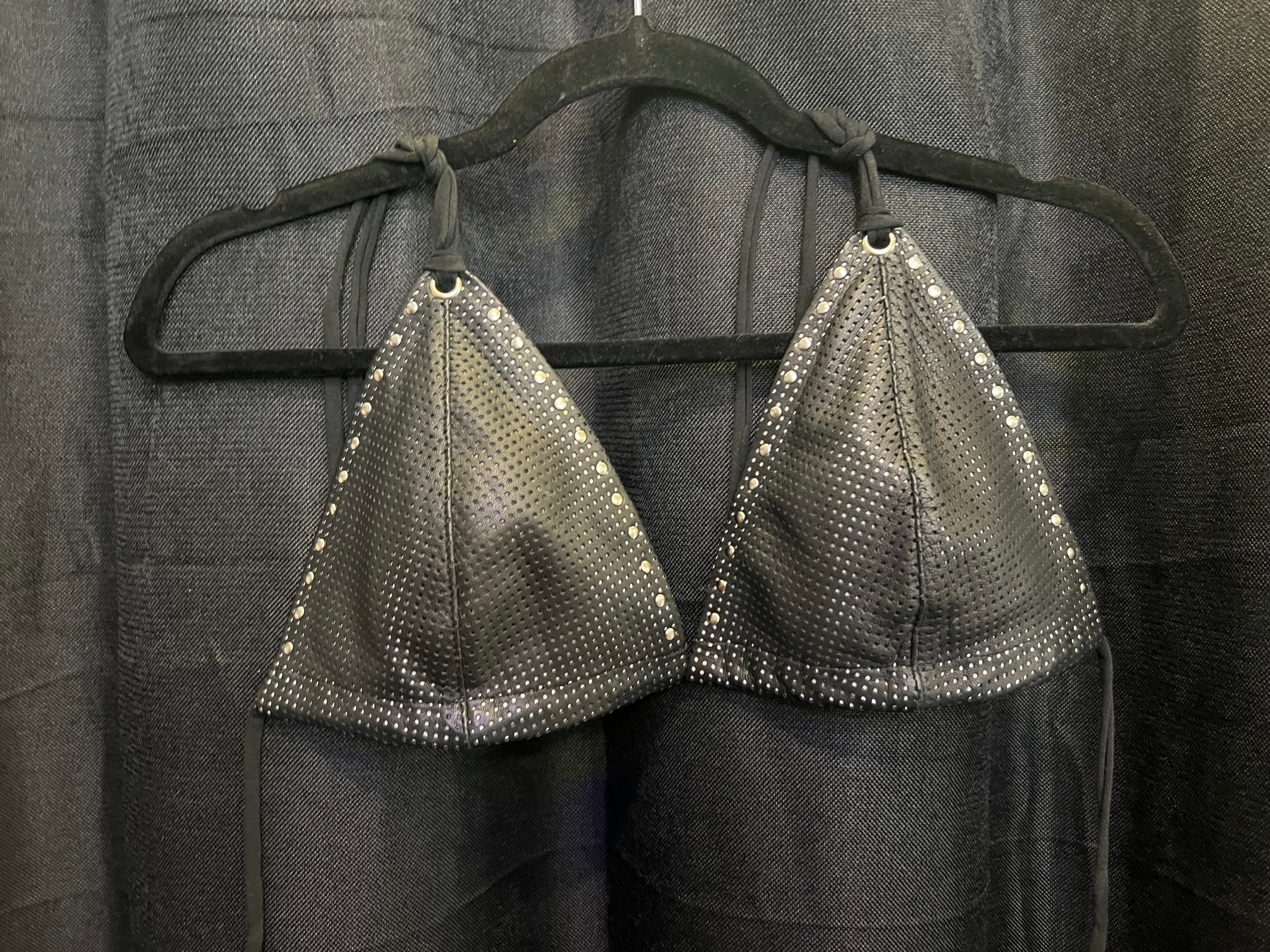 Leather Bra Fullia