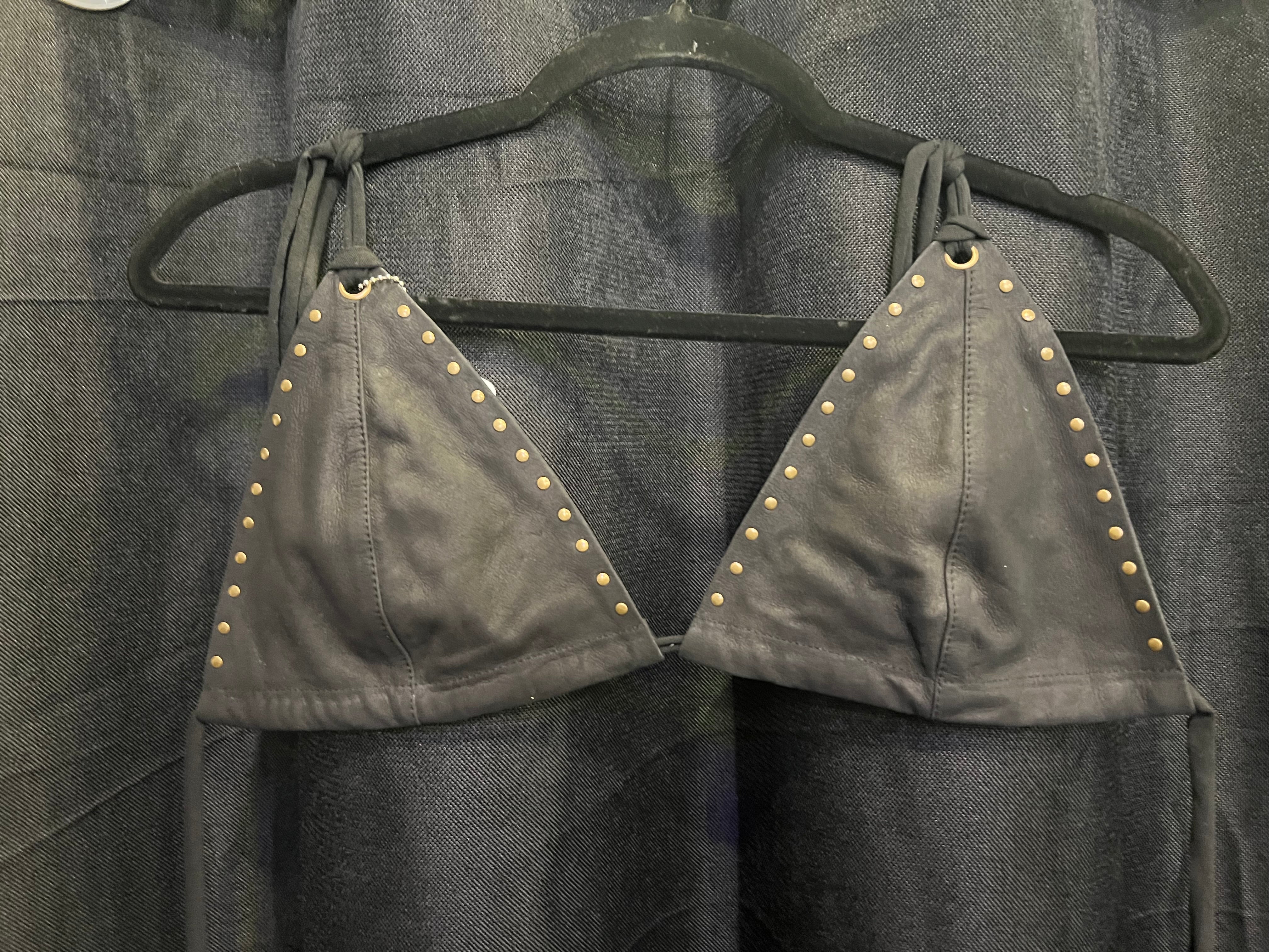 Leather Bra Fullia