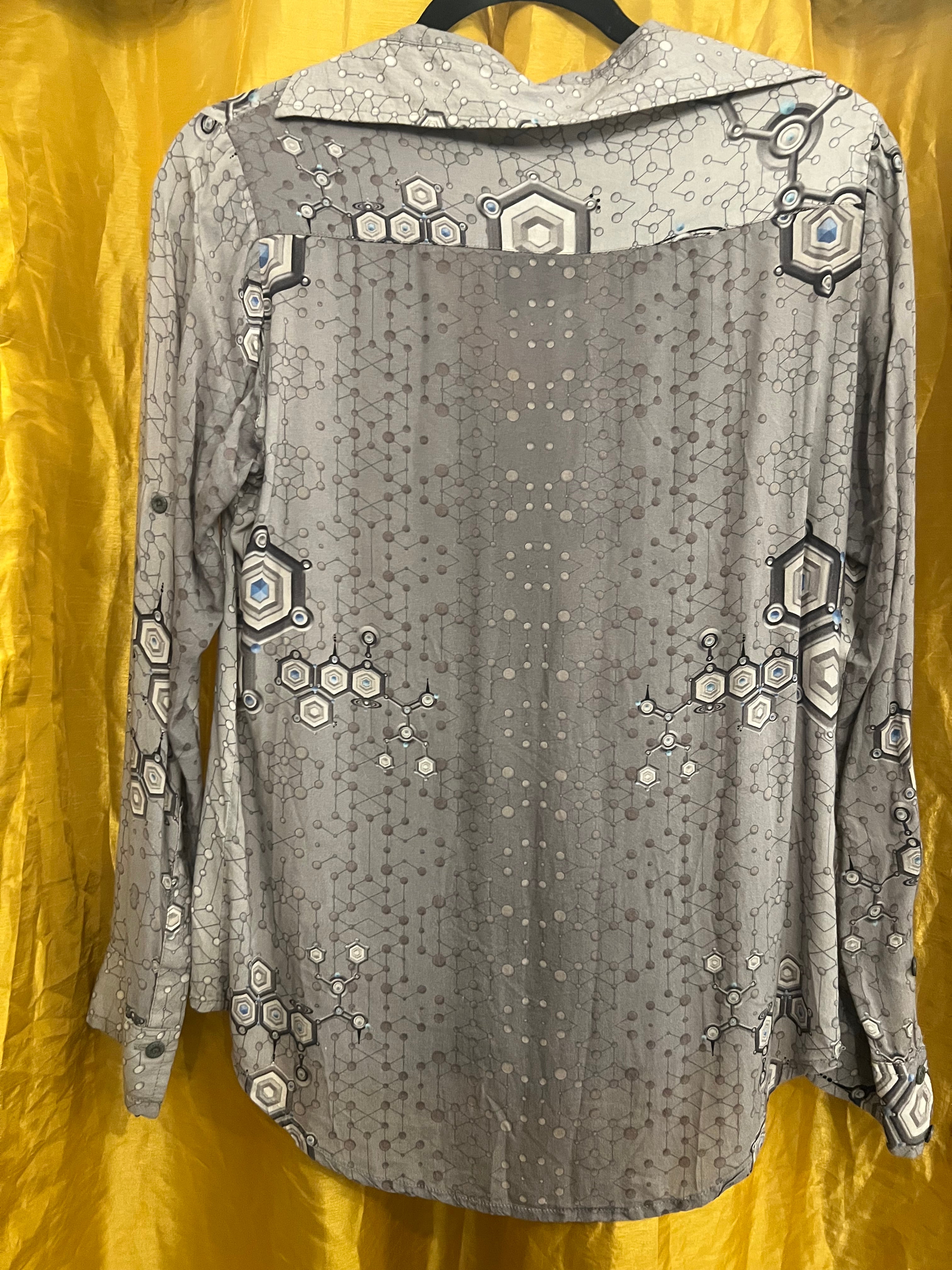Bamboo Collar Plunge Top