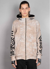 Paleo Grey Hydro Plazma Man Hoodie