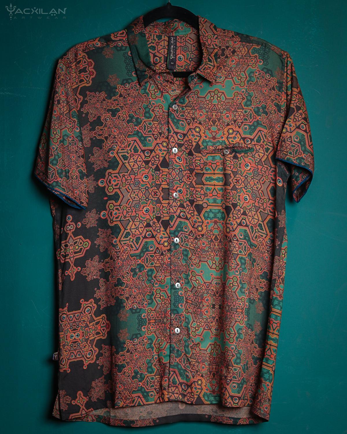 Bamboo Button shirt with half sleeves