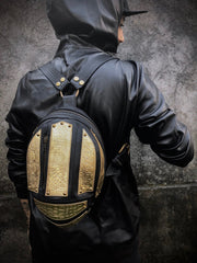 Gold Carapace leather bag Nikinga